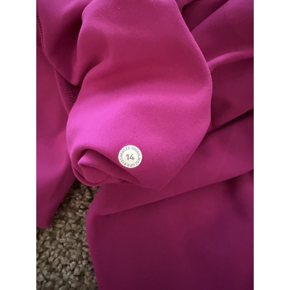 Lululemon Invigorate High Rise Tight Womens Size‎ 14 Ripened Raspberry 25" - Picture 6 of 6